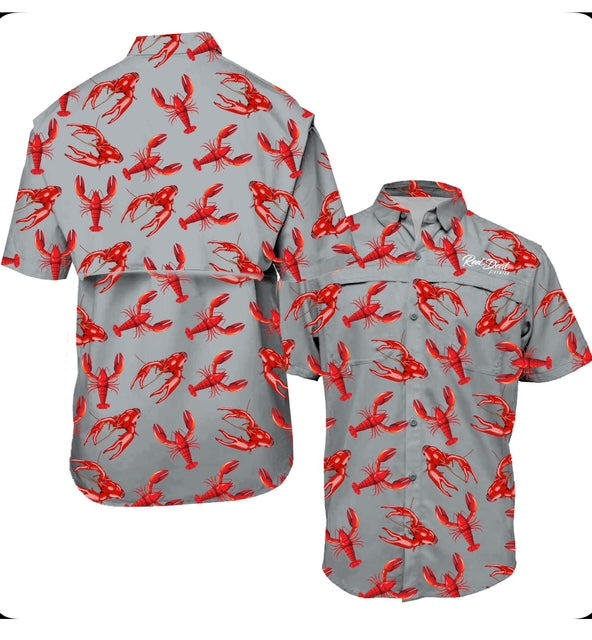 Crawfish Button Up Short Sleeve (SSBU10)