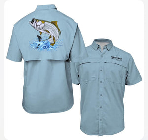 Blue Tarpon Short Sleeve Button Up (SSBU7)