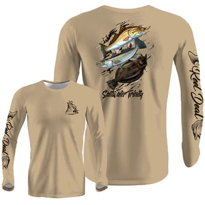 SALTWATER TRINITY Youth Long Sleeve Performance Dri-Fit (Y06)