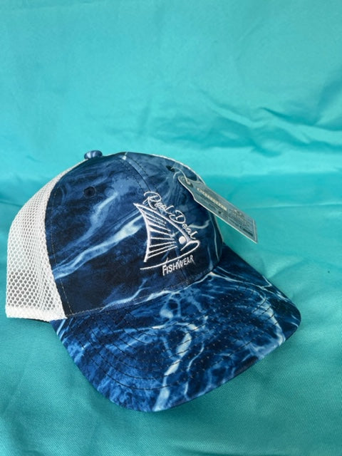 REEL DEAL CAP BLUE/WHITE (H12)